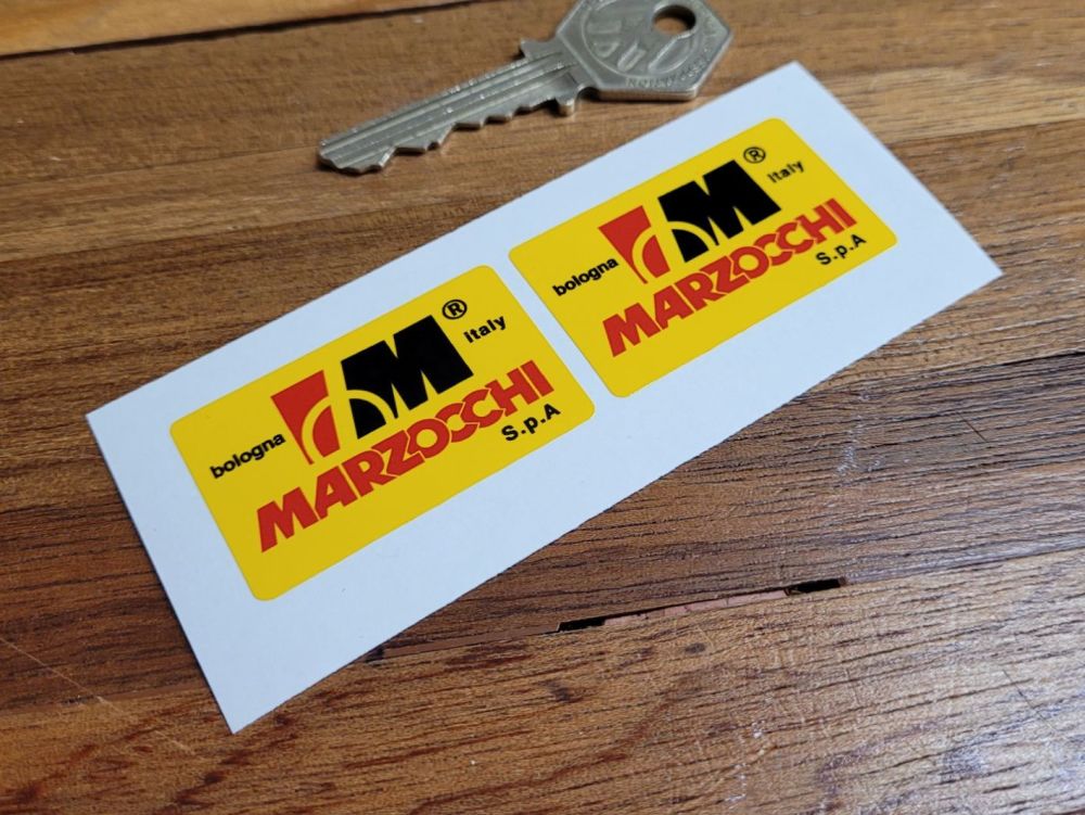 Marzocchi Bologna Italy S.p.A Stickers - 1.75" Pair