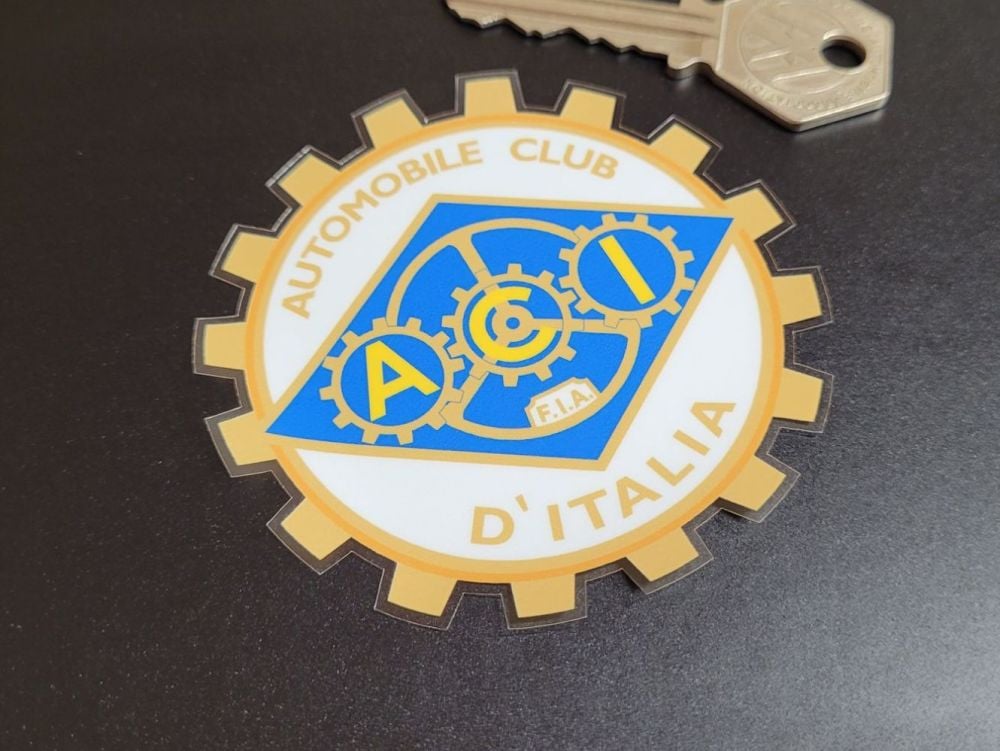 ACI Automobile Club D'Italia Sticker 3"