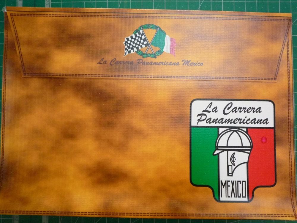 LA CARRERA PANAMERICANA Document Holder Folder Bag - 10X7" - Slight Second 