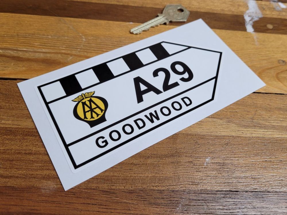Goodwood AA A29 Sticker 6"