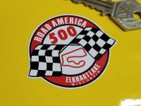 Road America 500 Elkhart Lake Wisconsin Sticker - 2", 3.5", or 4.25"