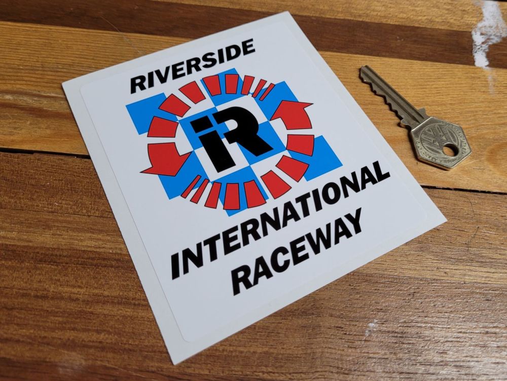 Riverside International Raceway Sticker - 4"
