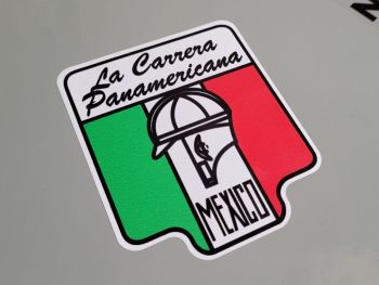 La Carrera Panamericana Mexico Circuit Sticker 4"