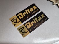 Britax 'Lyfe-Lok' Seat Belt Buckle Stickers - 38mm Pair