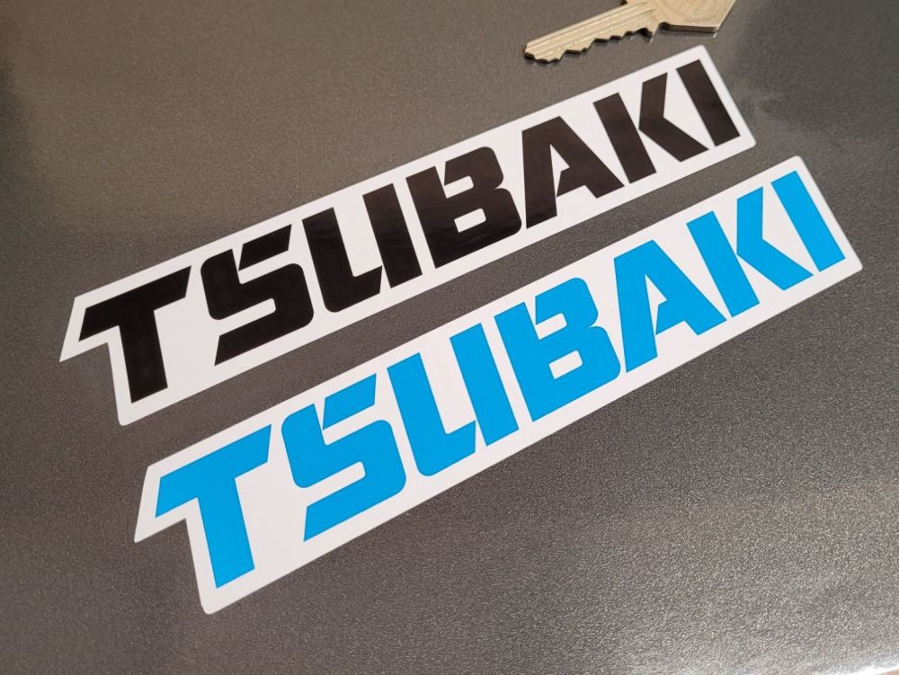 Tsubaki Font Shaped Oblong Stickers - 7