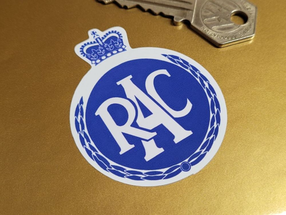 RAC Rounded Garland Sticker - 2.5" or 4"