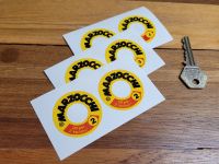 Marzocchi Shock Absorber PSI Stickers - 1.5