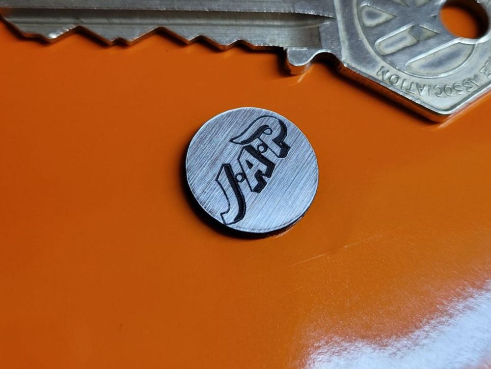 JAP Circular Self Adhesive Bike Badge - 14mm