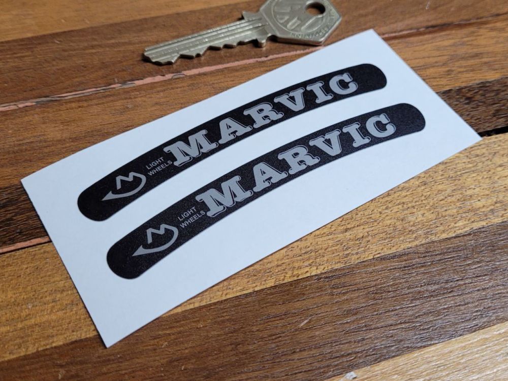 Marvic Light Wheels Stickers - 3.75