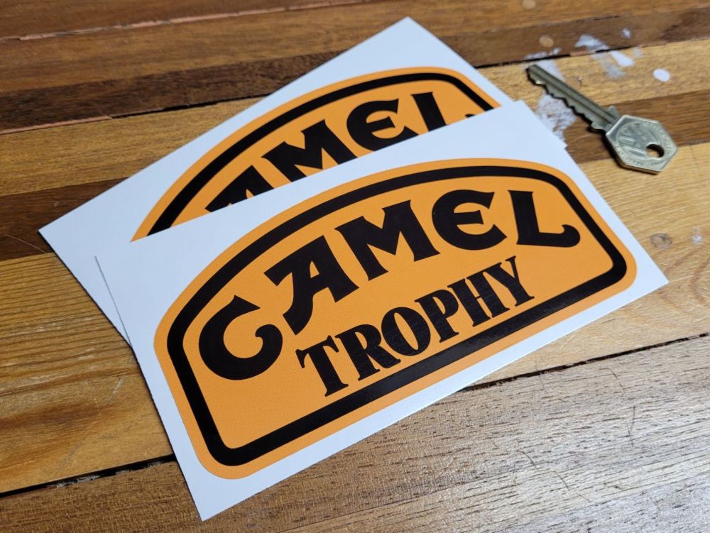 Camel Trophy Stickers - 6