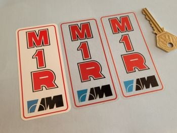Marzocchi M1R Fork Slider Blue Detail Stickers - 4" Pair