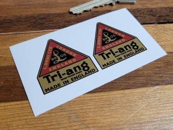 Tri-ang Pram Logo Stickers - 35mm Pair