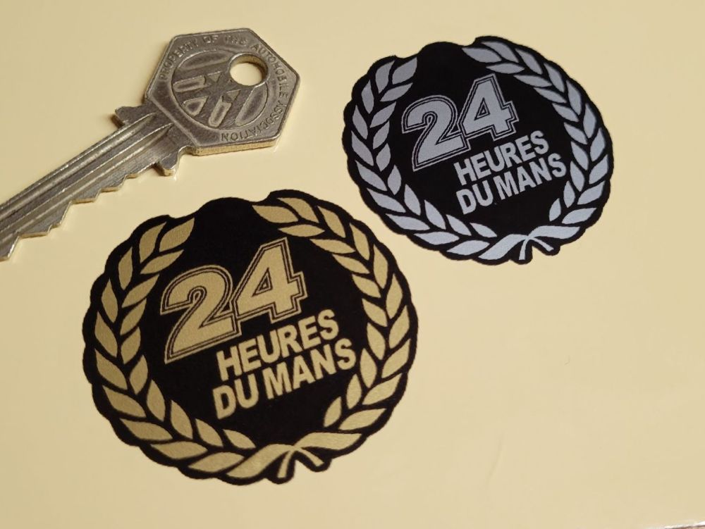 24 Heures Du Mans LeMans Le Mans Garland Sticker - 2"