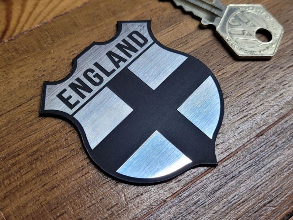 England Shield Style Self Adhesive Car Badge - 2