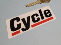 Cycle Parallelogram Stickers - 4