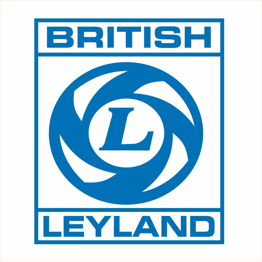 British Leyland Lightbox Artwork Sticker - 570mm x 570mm