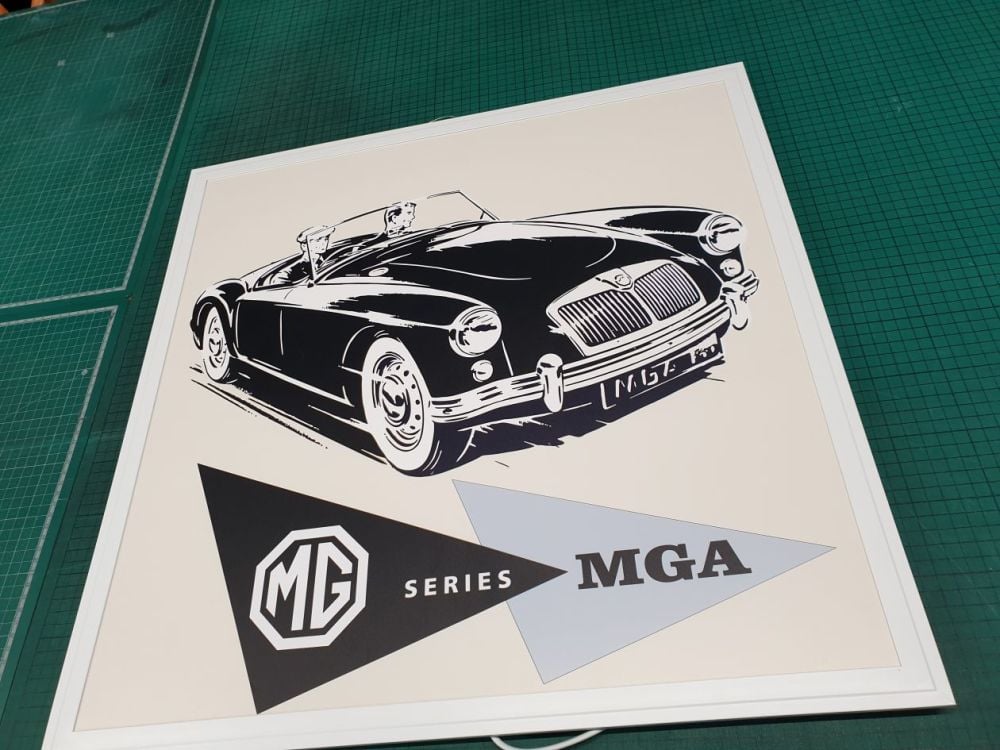 MGA  Lightbox Artwork Sticker - 570mm x 570mm