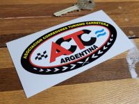 ACTC Asociacion Corredores Turismo Carretera Argentina Sticker - 4.75