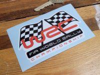 WRC FIA World Rally Championship Sticker - 4.25