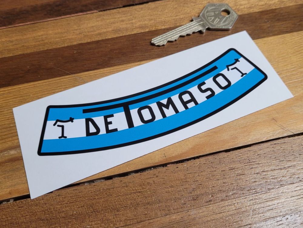 De Tomaso Airbox Sticker - 5.5"