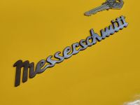 Messerschmitt Text Self Adhesive Car Badge - 6.25