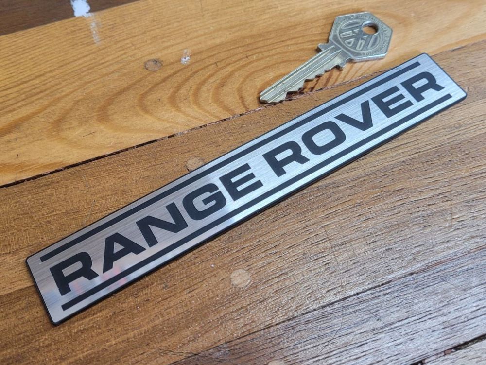 Range Rover P38a  Oblong Self Adhesive Badge - 6.5"