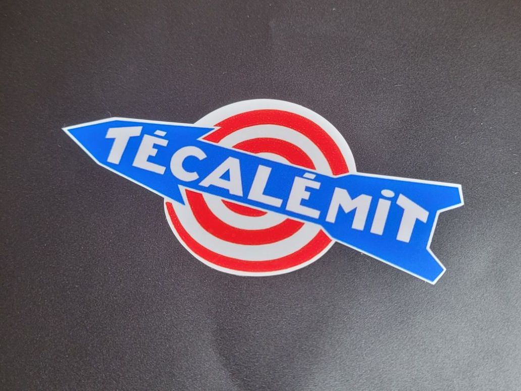 Tecalemit Garage Equipment Sticker - 11"