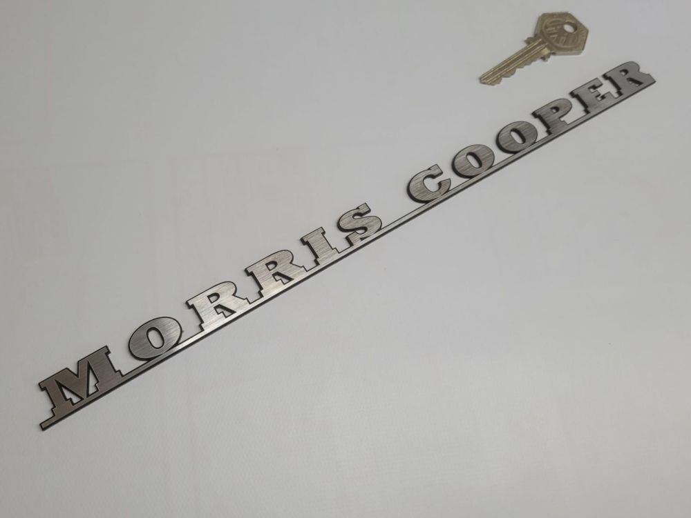 Morris Cooper Self Adhesive Boot Style Badge - 12"