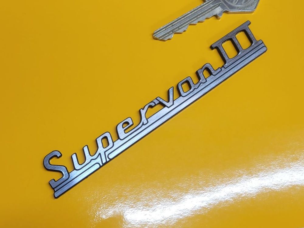 Reliant Supervan III Script Style Self Adhesive Car Badge - 5"