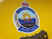 AACB  Automobile Club Bahamas Sticker - 3