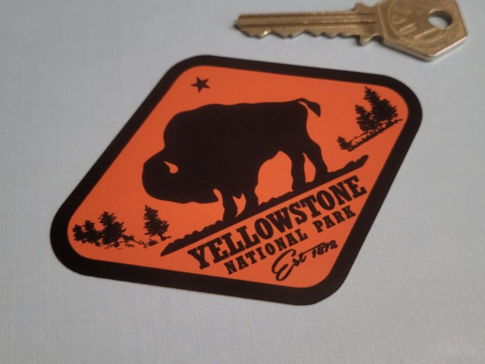 Yellowstone National Park Sticker - 3.75