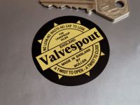 Valvespout The Leakproof Oiler Sticker - 48mm