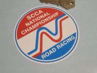 SCCA National Championship Road Racing Sticker - 4
