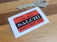 Salchi Enamel Car Paint Tag Sticker - 46mm