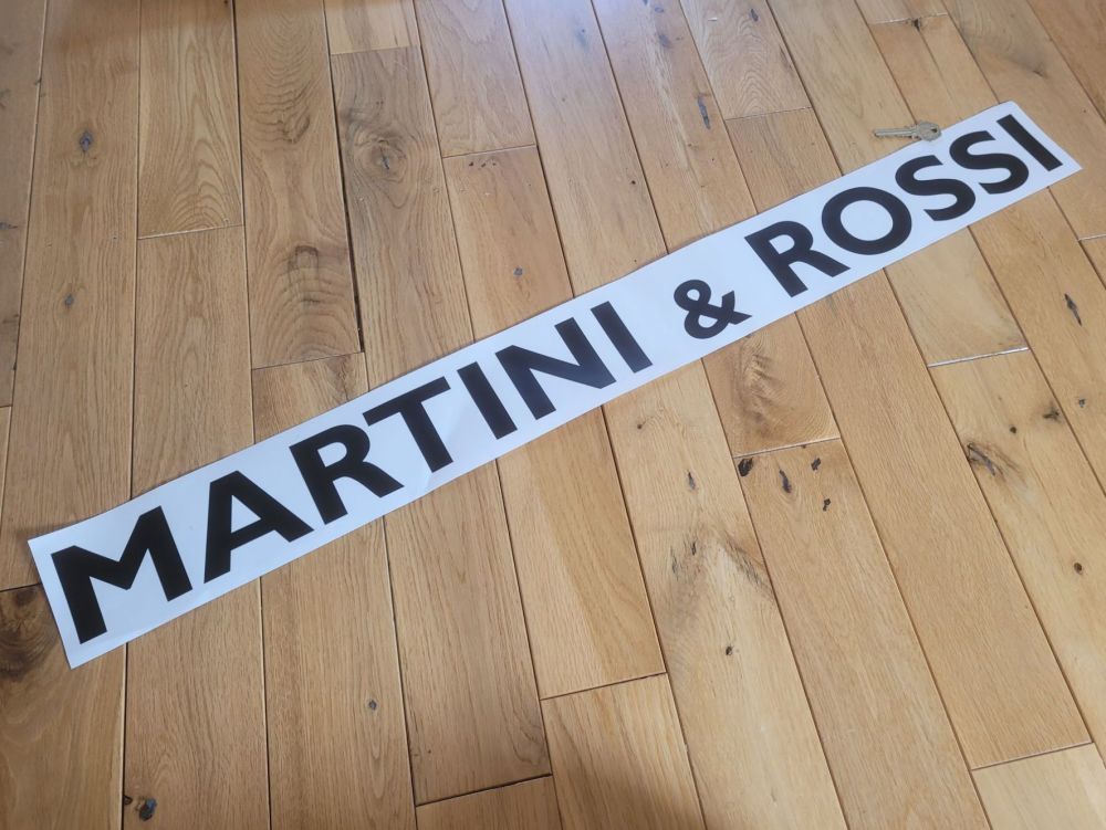 Martini & Rossi Cut Vinyl Stickers - 36