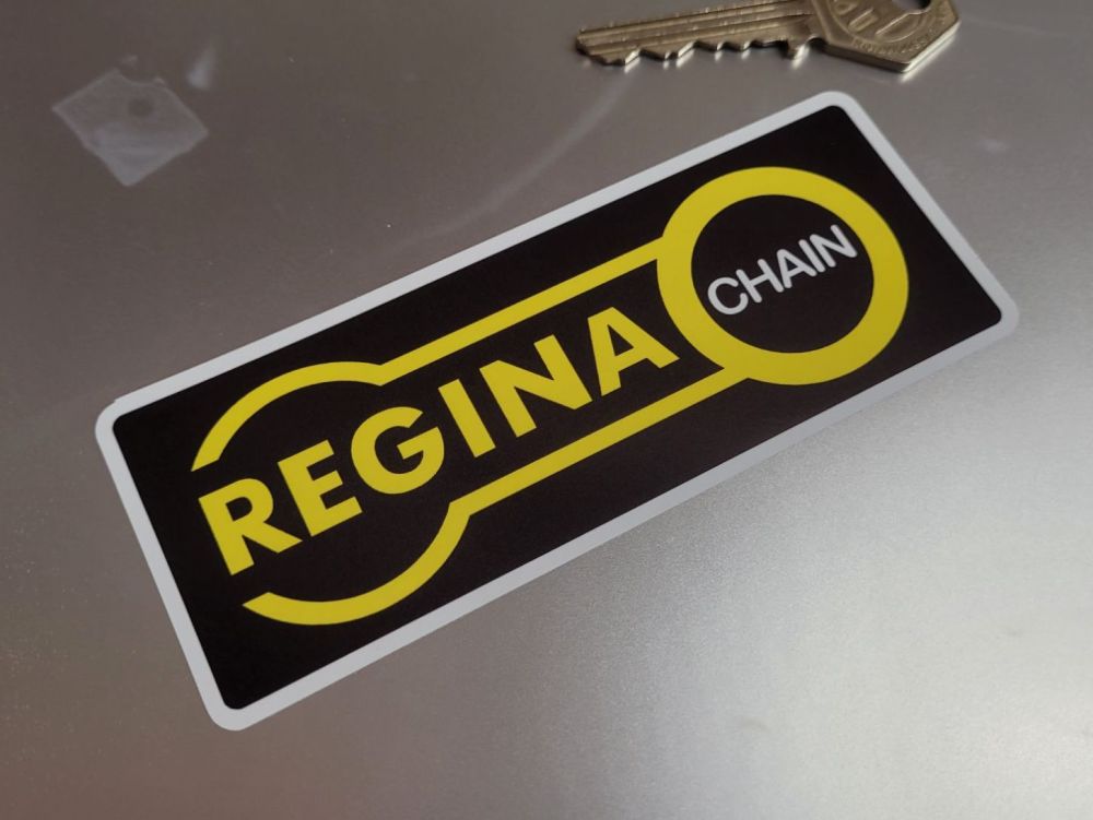 Regina Chain Oblong Stickers - White Border - No Coachline - 5