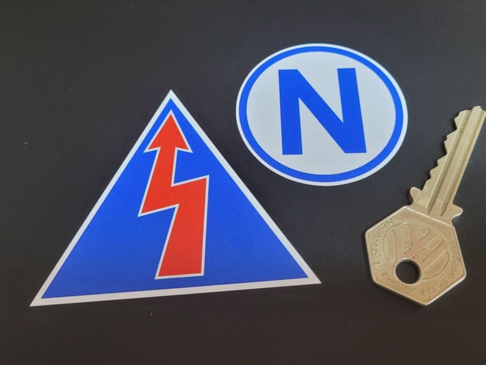 Electrical & Neutral Switch ID Seperate Stickers - 75mm & 50mm