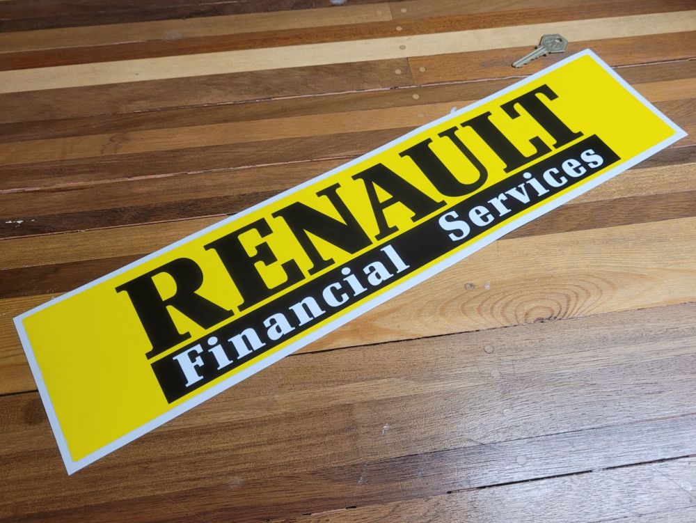 Renault Financial Services Sticker - 20.5"