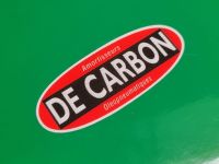 De Carbon  Amortisseurs Oleopneumatiques Stickers - 4