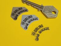 Girling Gas Shocks Stickers - 28mm Pair