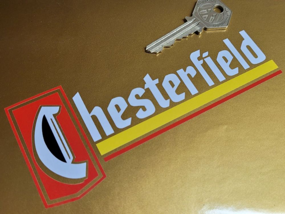 Chesterfield Cut Vinyl Sticker - 5.5"