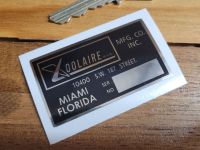 Coolaire Miami Florida Aston Martin Air Conditioning Sticker - 57mm