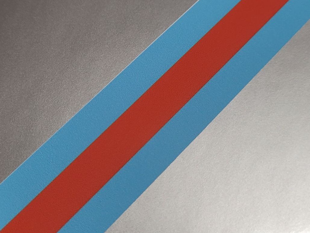 Gulf Body Stripe Style Sticker - 55.5" long by 1", 2", 3" or 4" wide