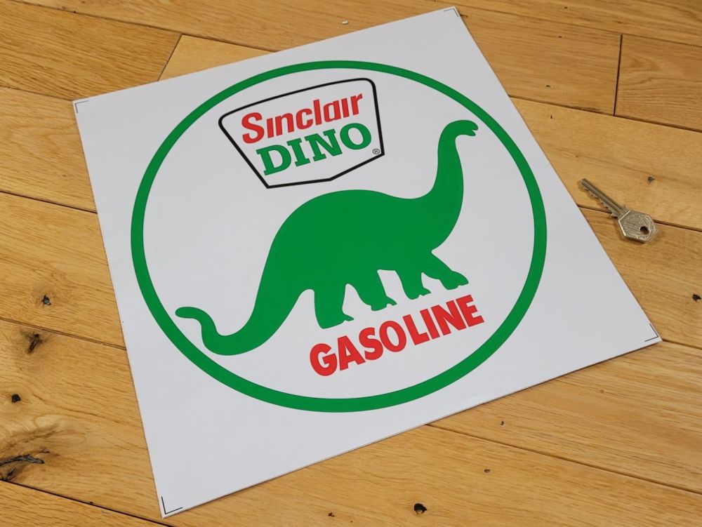Sinclair Dino Sticker - 11.5" - Slight Second 085