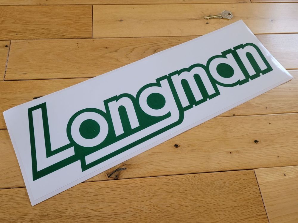 Longman Oblong Sticker - 18.75