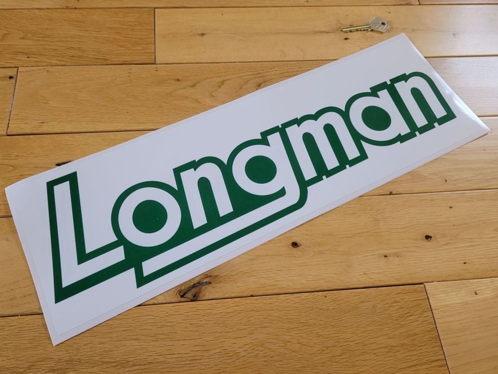 Longman Oblong Sticker - 18.75" - Slight Second 167