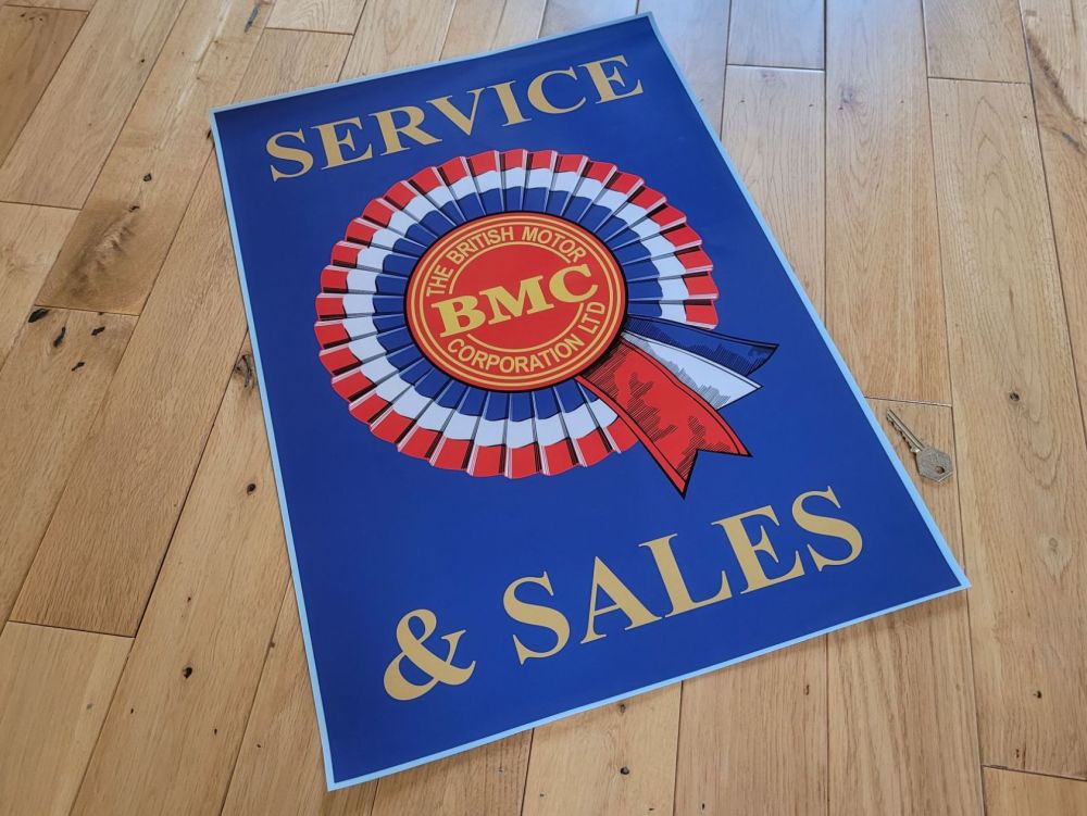 BMC Rosette Service & Sales Sticker - 23.5