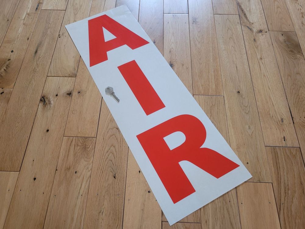 Air Cut Text Vertical Sticker - 27
