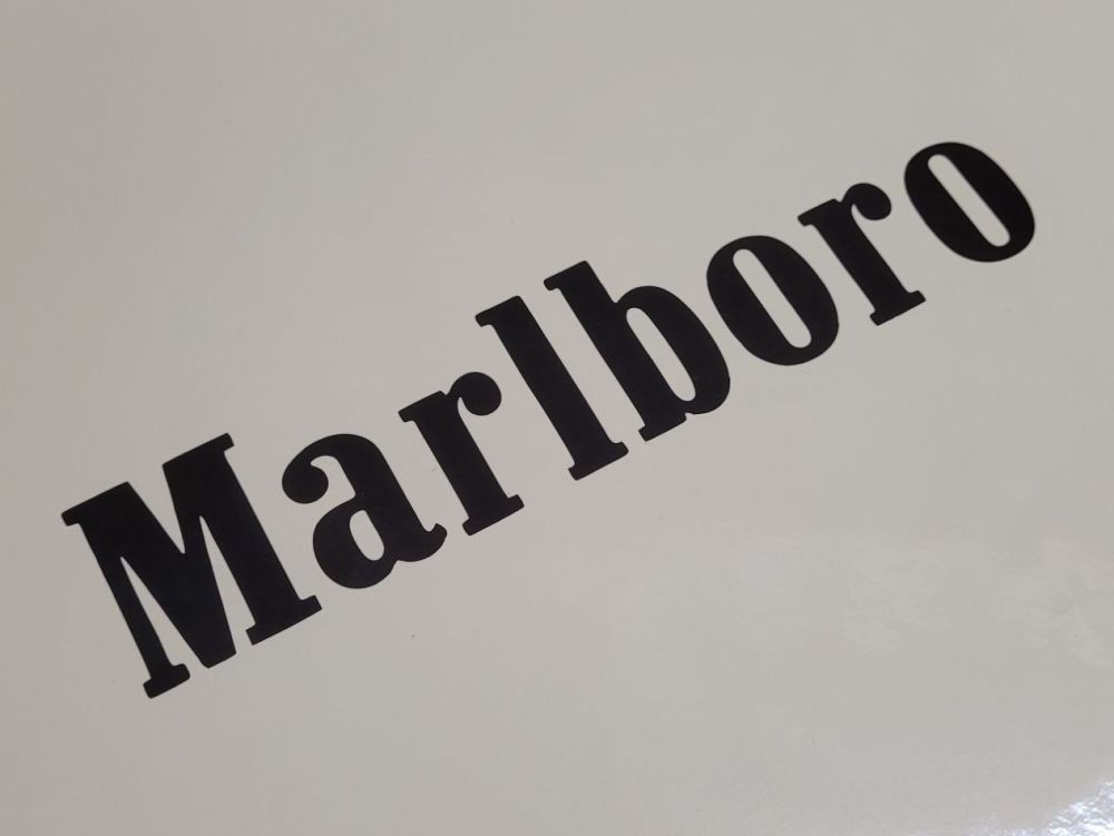 Marlboro Cut Text Style A Sticker - 18" or 22.5"