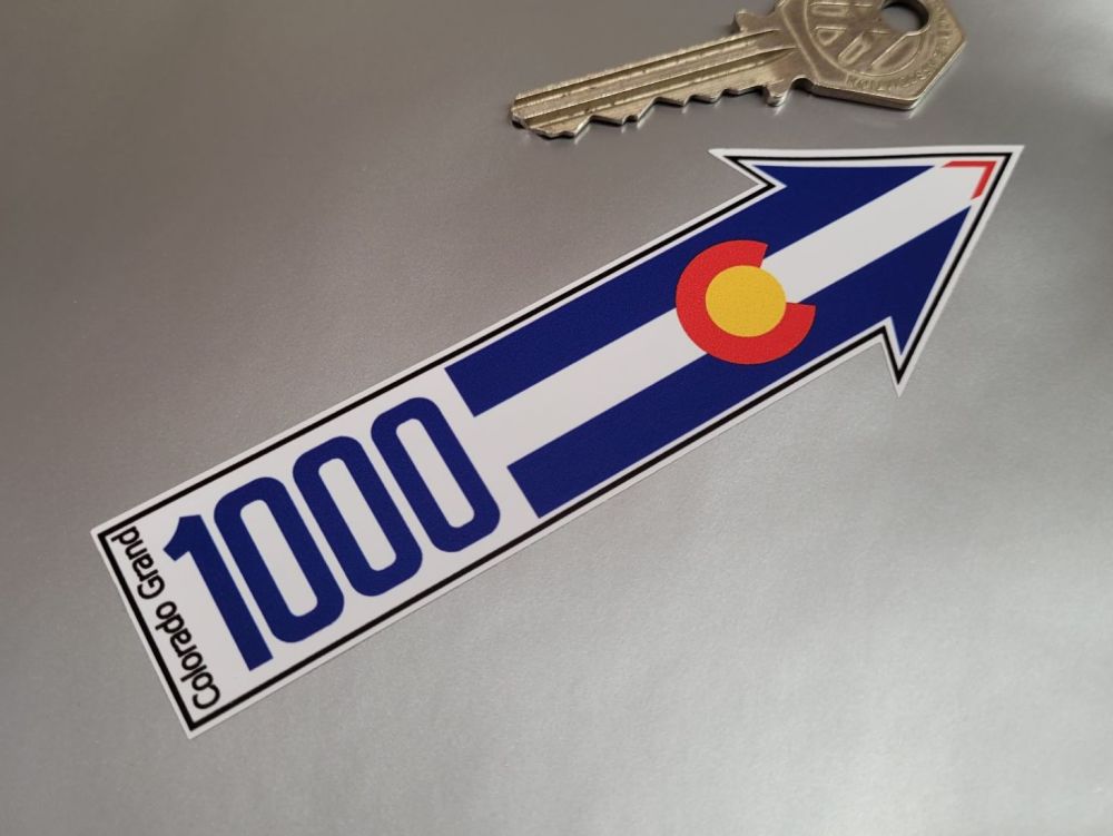 Colorado Grand 1000 Rally Sticker - 5"
